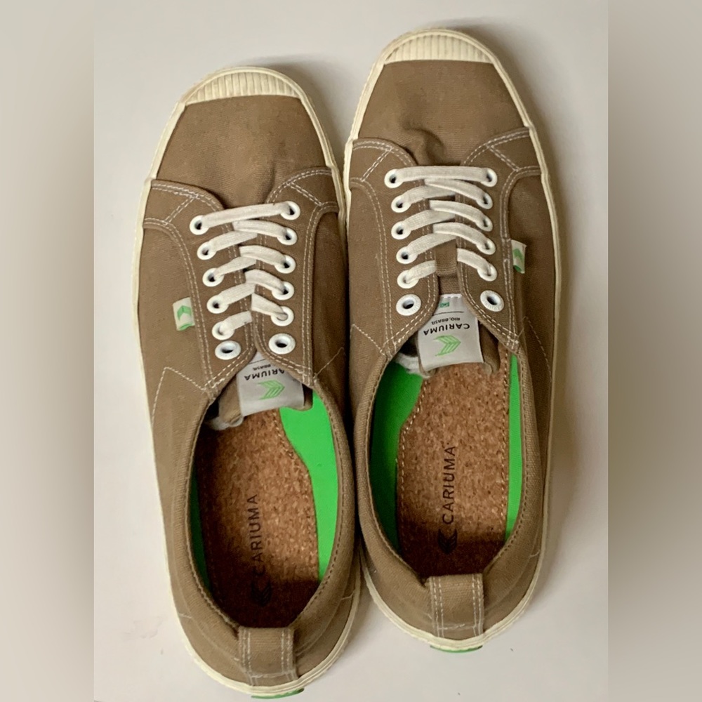 Men’s 10.5 Women’s 12 EU 43.5 Sand Contrast Stitch  CARIUMA Skateboarding Shoes